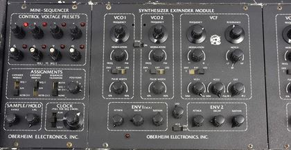 Oberheim-Original BLACK TVS Two-Voice